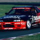 A Group A Nissan R32 GT-R running the Highland Group A 300 Km race in 1991.